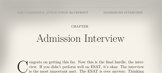 Interview guide complete